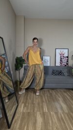 PANTALON CURVI ETNICO - Imagen 4