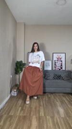 FALDA T.PEQUEÑA/SEMICURVI LISA