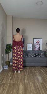 PANTALON CURVI BOMBACHO FLORES - Imagen 10