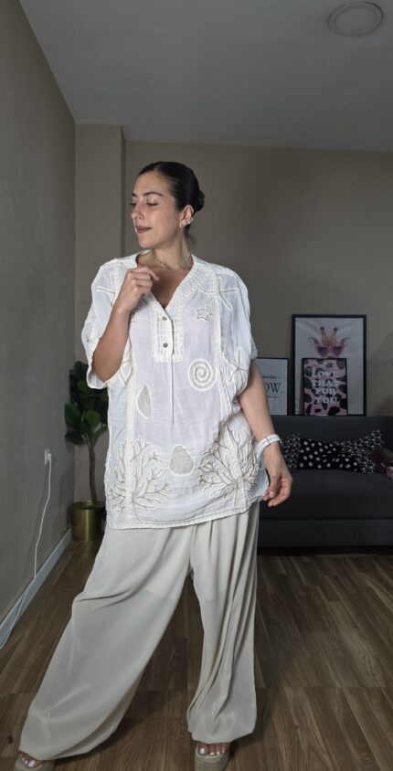 CAMISA SEMICURVI MAR