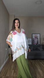 PONCHO CURVI MULTICOLOR - Imagen 4