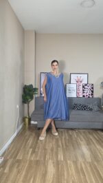 VESTIDO CURVI EFECTO DENIM - Imagen 2