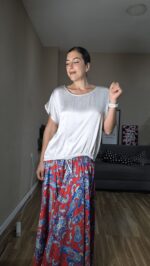 BLUSA T.PEQUEÑA SEMICURVI SATEN - Imagen 4