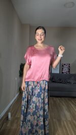 BLUSA T.PEQUEÑA SEMICURVI SATEN - Imagen 3