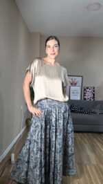 BLUSA T.PEQUEÑA SEMICURVI SATEN - Imagen 9