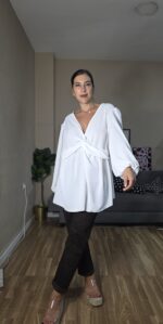 BLUSA CURVI NUDO - Imagen 3