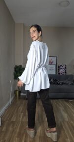 BLUSA CURVI NUDO - Imagen 4