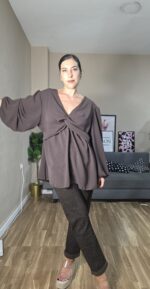 BLUSA CURVI NUDO - Imagen 10