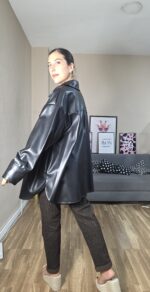 CHAQUETA CURVI POLIPIEL - Imagen 3