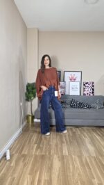 JEANS CURVI ANCHO VAQUERO - Imagen 3