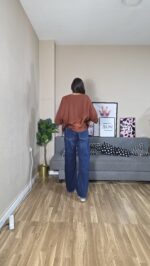JEANS CURVI ANCHO VAQUERO - Imagen 5