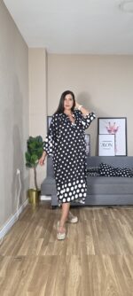 VESTIDO CURVI LUNARES - Imagen 2
