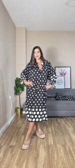 VESTIDO CURVI LUNARES - Imagen 3