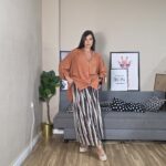 FALDA CURVI TULL RAYAS