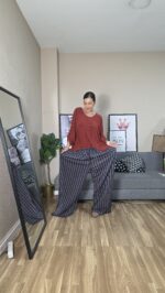 PANTALON CURVI PUNTO RAYAS - Imagen 4