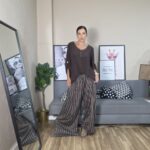 PANTALON CURVI PUNTO RAYAS