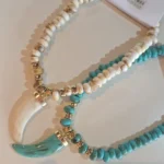 COLLAR COLMILLO NACAR