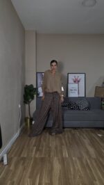 PANTALON CURVI PUNTO CUADROS - Imagen 4