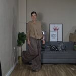 PANTALON CURVI PUNTO CUADROS