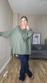 SUDADERA CURVI FLOR - Imagen 5