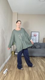 SUDADERA CURVI FLOR - Imagen 4