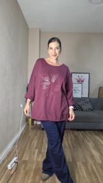 SUDADERA CURVI FLOR - Imagen 2
