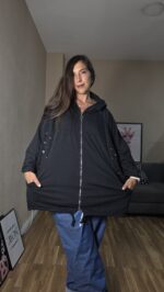 CHAQUETA CURVI CON DENIM Y GLITER - Imagen 6