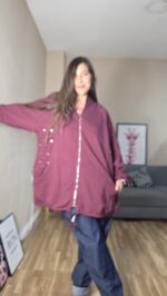 CHAQUETA CURVI CON DENIM Y GLITER - Imagen 5