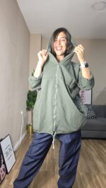 CHAQUETA CURVI CON DENIM Y GLITER - Imagen 3