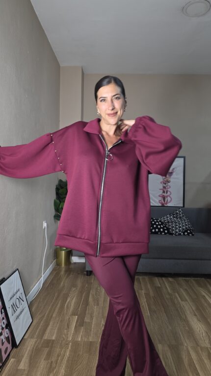 SUDADERA CURVI TACHUELAS