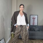 PANTALON CURVI ANIMAL PRINT