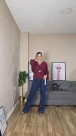 JEANS CURVI COSTURAS