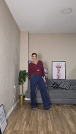 JEANS CURVI COSTURAS - Imagen 4