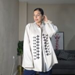 CHAQUETA CURVI ANTE MILITAR