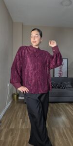 CHAQUETA SEMICURVI ENCAJE - Imagen 4