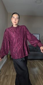 CHAQUETA SEMICURVI ENCAJE - Imagen 2