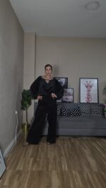 PANTALON CURVI ANTE BOTONES