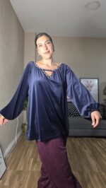 CAMISETA CURVI TERCIOPELO - Imagen 4