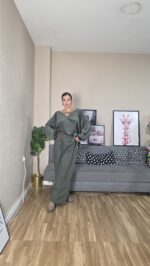 PANTALON CURVI ANTE BOTONES - Imagen 3