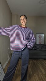 CAMISETA T.PEQUEÑA SEMICURVI RAYAS