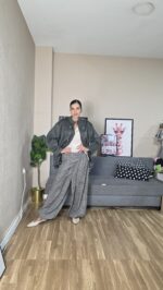 PANTALON CURVI VICHY PAÑUELO - Imagen 2