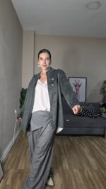 CHAQUETA CURVI ANTE NEPAL