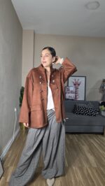 CHAQUETA CURVI ANTE NEPAL - Imagen 5