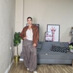 PANTALON CURVI VICHY PAÑUELO
