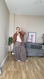 PANTALON CURVI VICHY PAÑUELO - Imagen 6