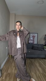 CHAQUETA CURVI ANTE NEPAL - Imagen 9