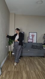 PANTALON CURVI VICHY PAÑUELO - Imagen 7