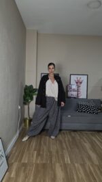 PANTALON CURVI VICHY PAÑUELO - Imagen 8